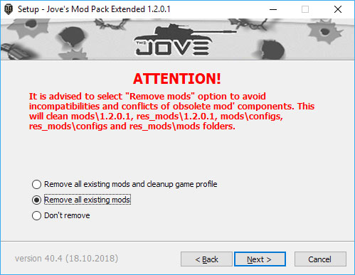 jove mods install