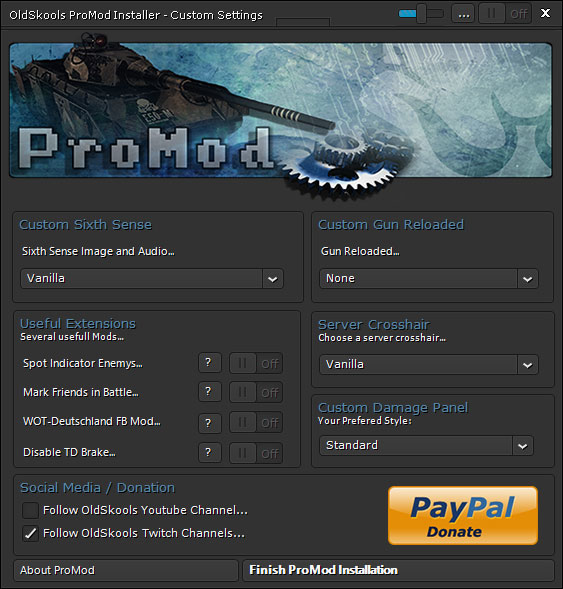 promod last screen