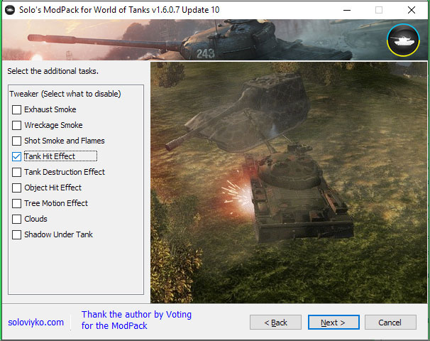 solo easy wot tweaker